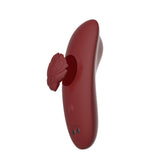 Kissen Multiflora Remote Control Clitoral Massager Merlot Clit Ticklers and Pulsators